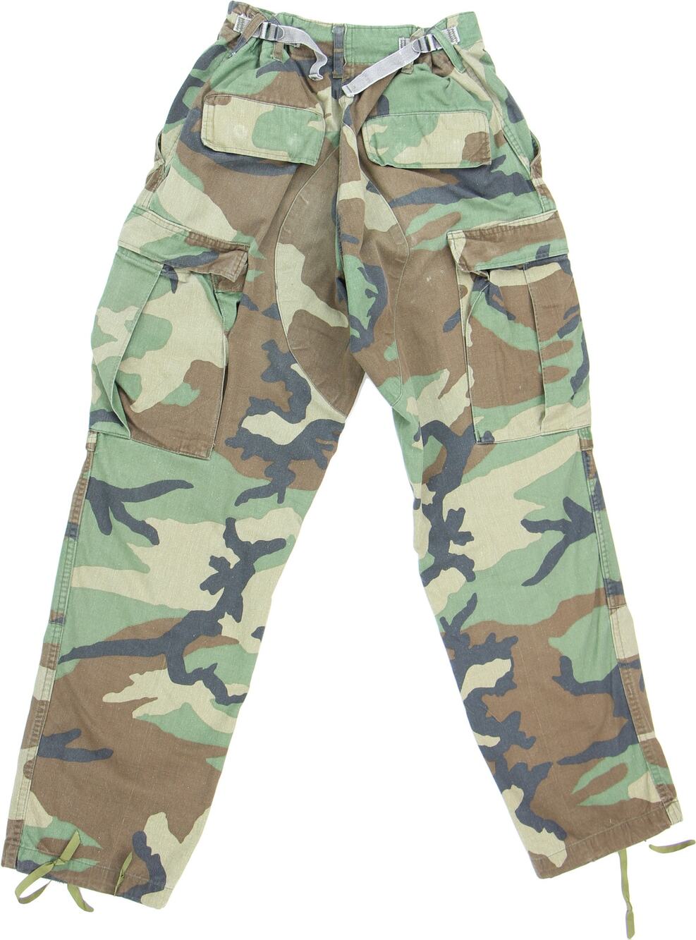 80s Vintage Woodland Camouflage Pants 22
